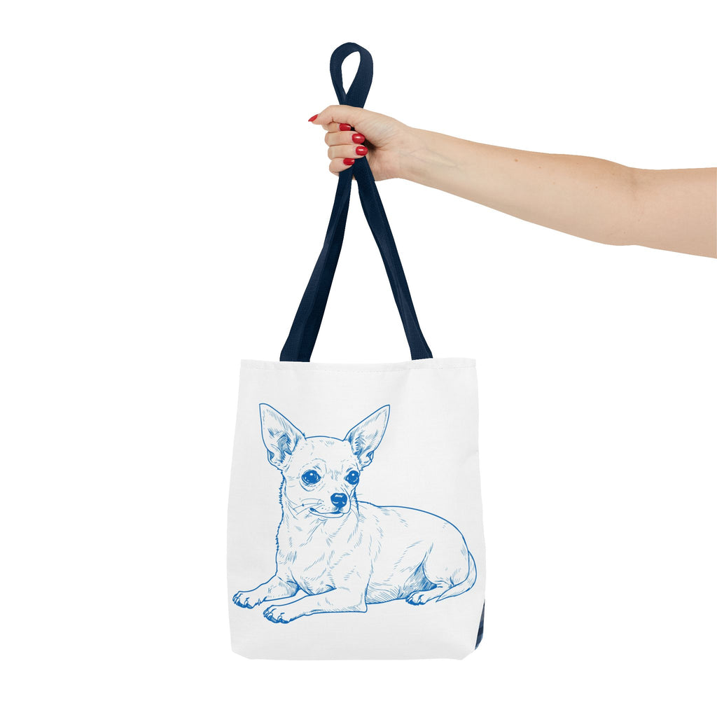 Chihuahua Dog Tote Bag — Cute Dog Lover Printed Tote