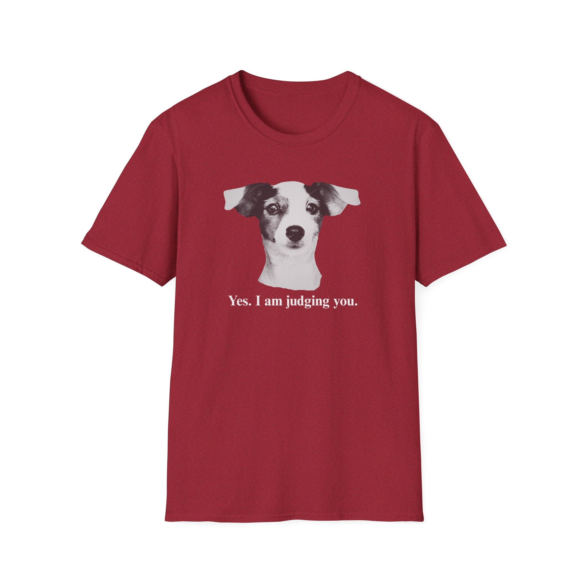 Jack Russell Terrier Graphic T-Shirt — "Yes, I'm Judging You."