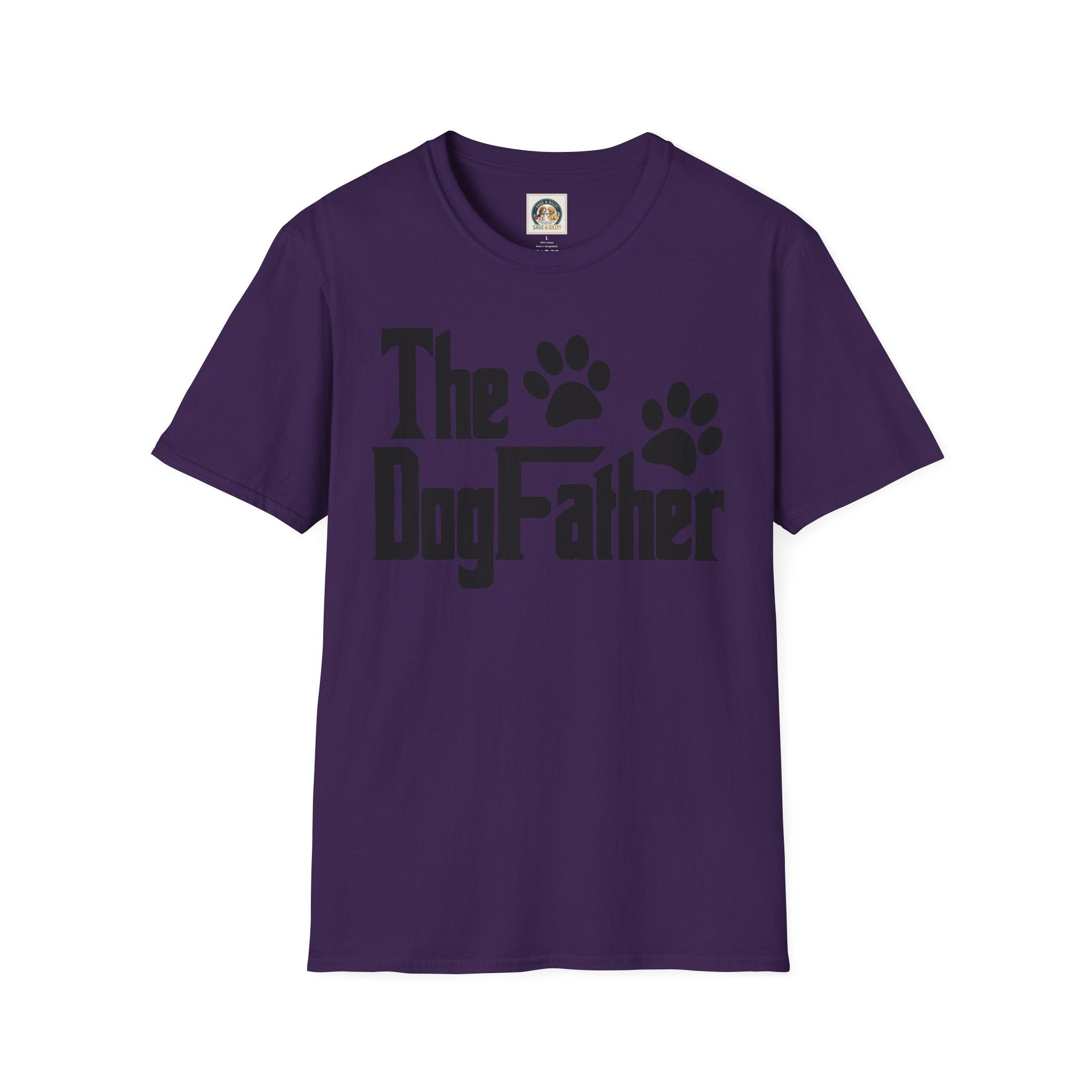 The DogFather T-Shirt — Funny Paw Print Dog Lover Tee