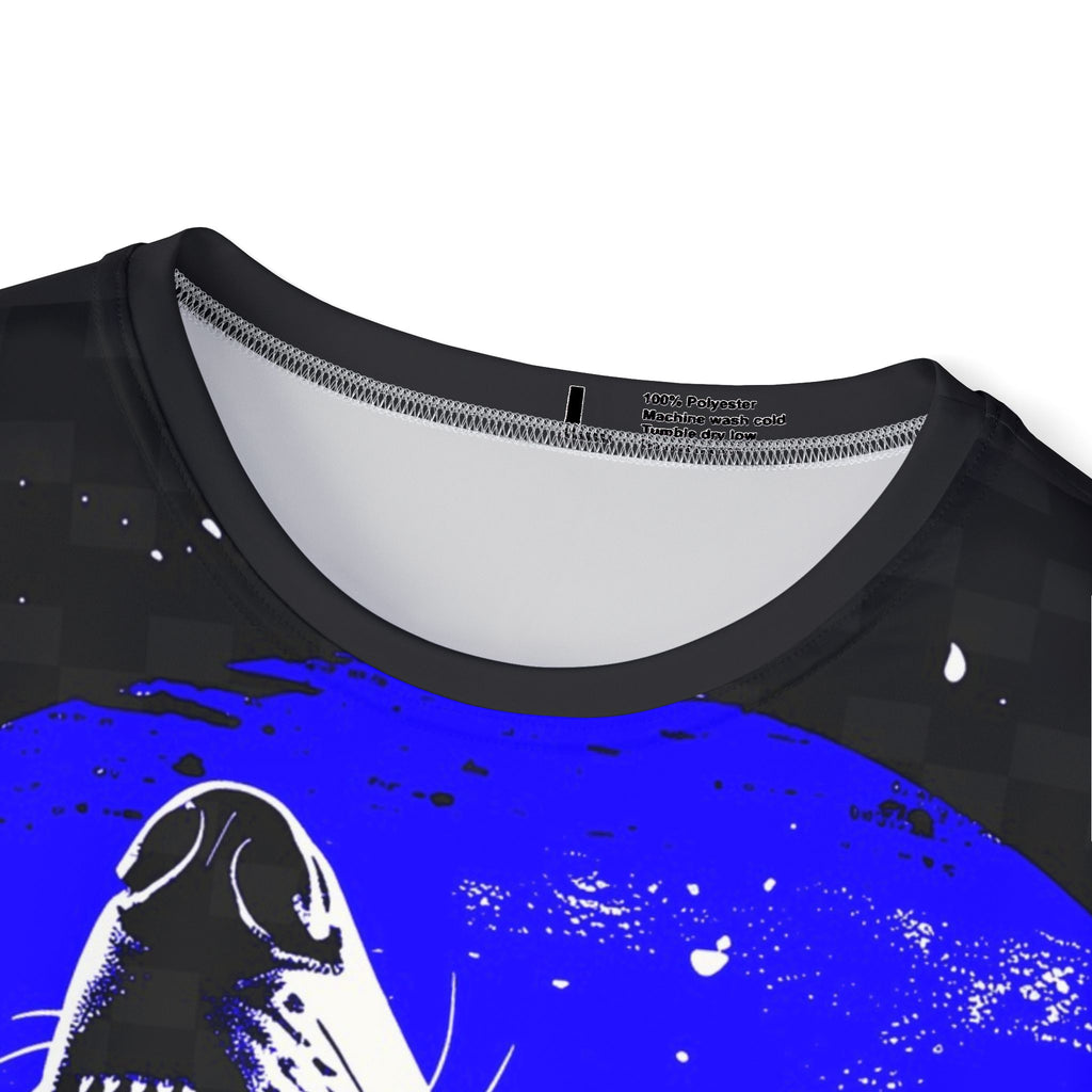 Howling Wolf Sports Jersey — Blue Moon All-Over Print