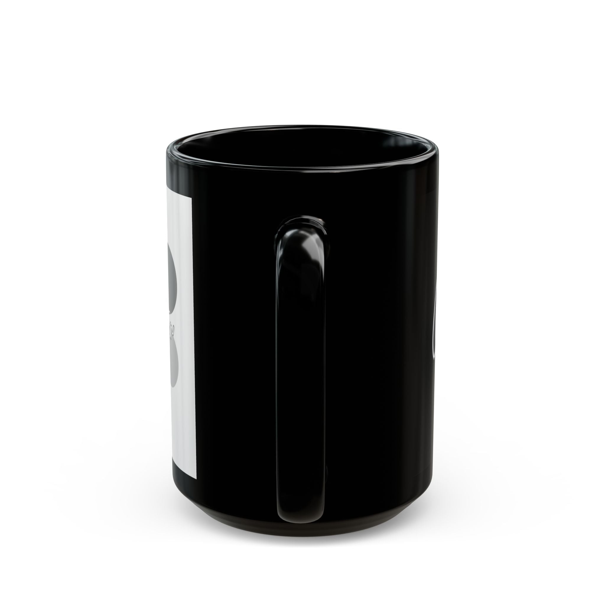 Dalmatian Dog Black Coffee Mug — 11oz & 15oz Ceramic Gift