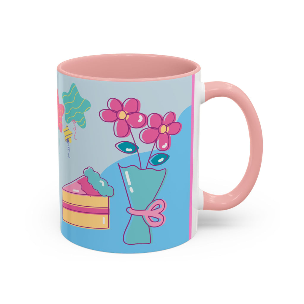 Father's Day Coffee Mug – Cute Dog on Scooter Design (11/15oz)