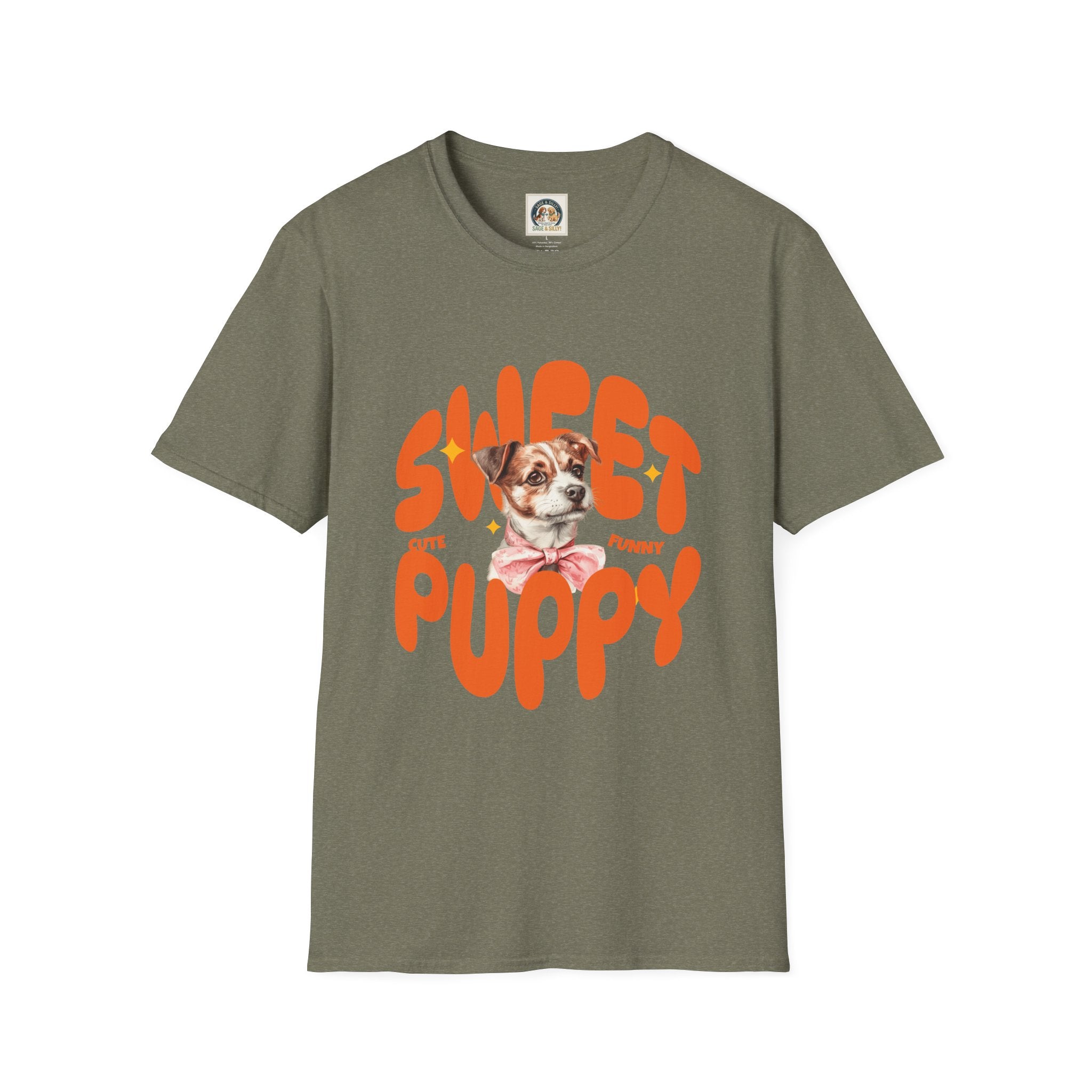 Sweet Puppy T-Shirt — Cute Retro Dog Graphic Tee