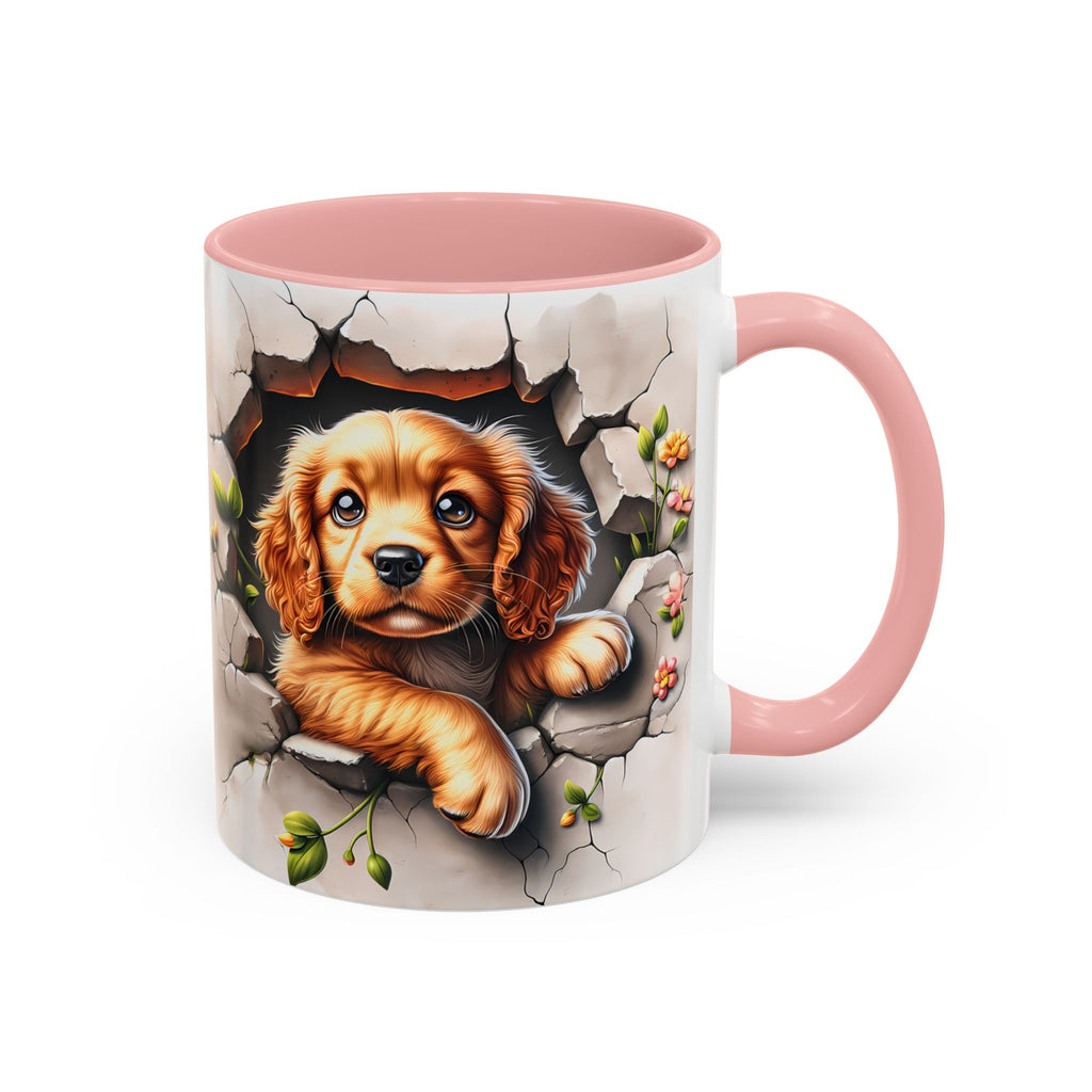 Cocker Spaniel Puppy Coffee Mug — Cute Accent Mug