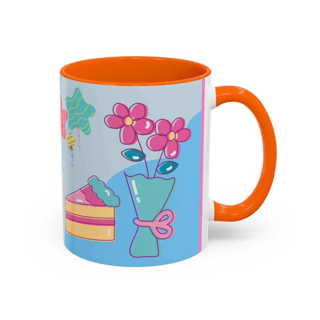 Father's Day Coffee Mug – Cute Dog on Scooter Design (11/15oz)