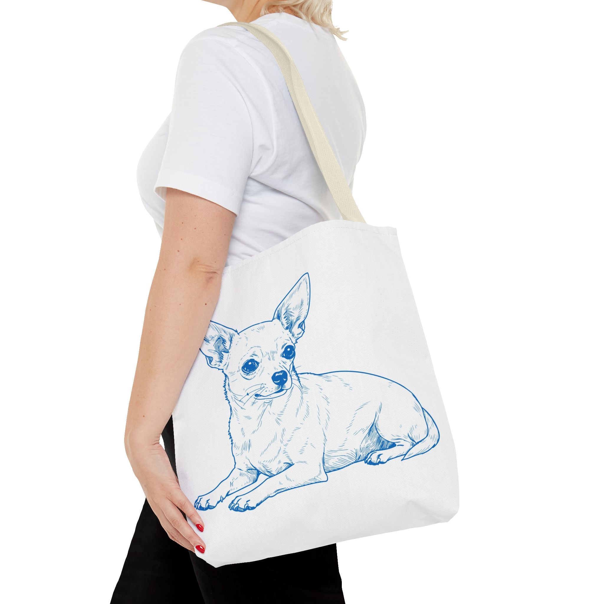 Chihuahua Dog Tote Bag — Cute Dog Lover Printed Tote