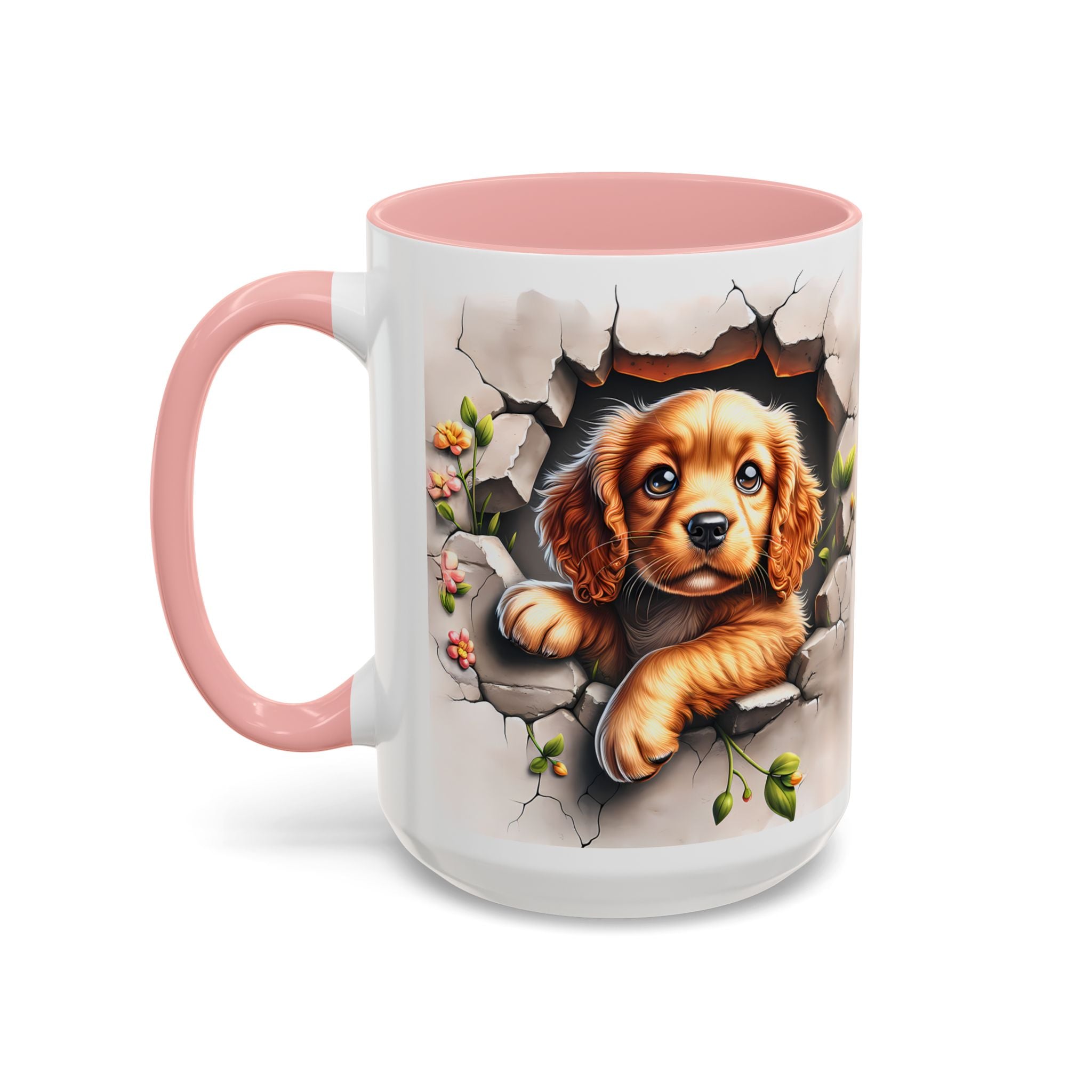 Cocker Spaniel Puppy Coffee Mug — Cute Accent Mug