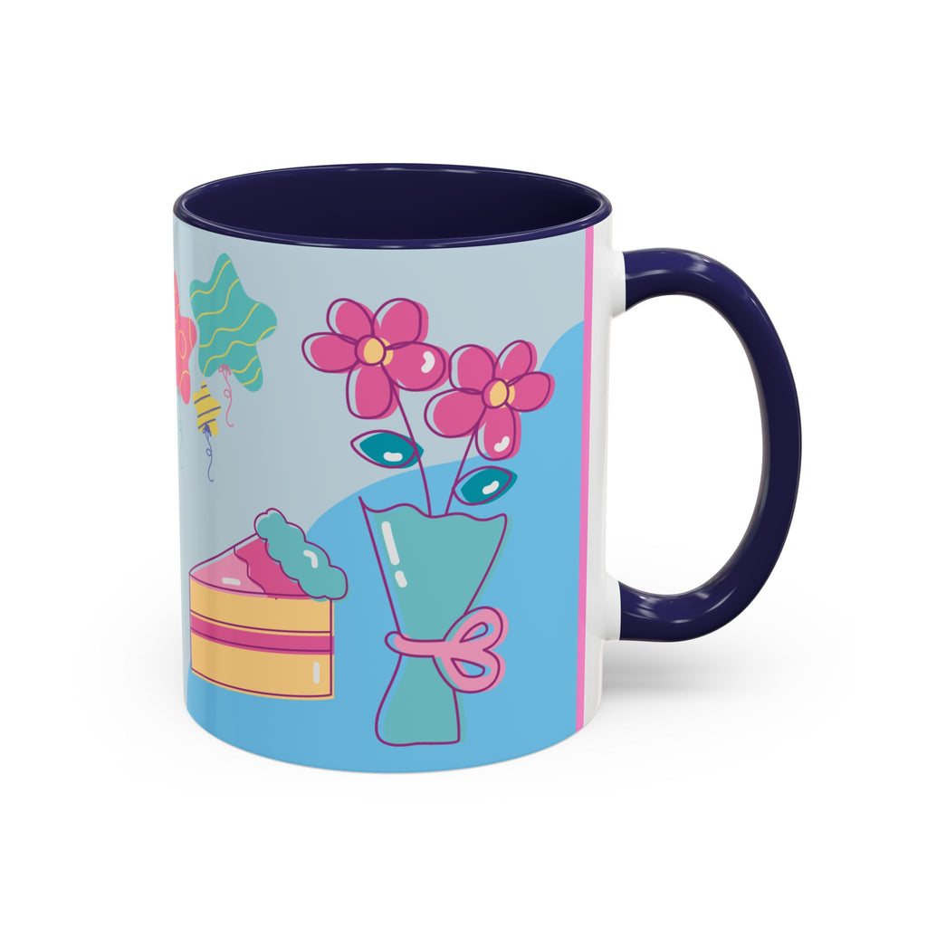Father's Day Coffee Mug – Cute Dog on Scooter Design (11/15oz)