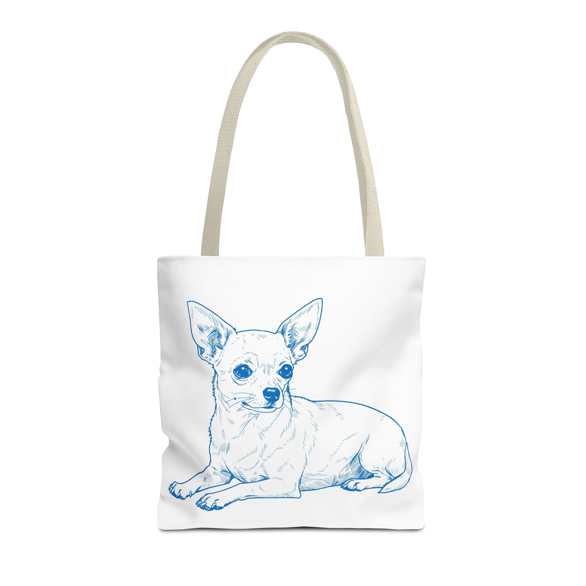 Chihuahua Dog Tote Bag — Cute Dog Lover Printed Tote