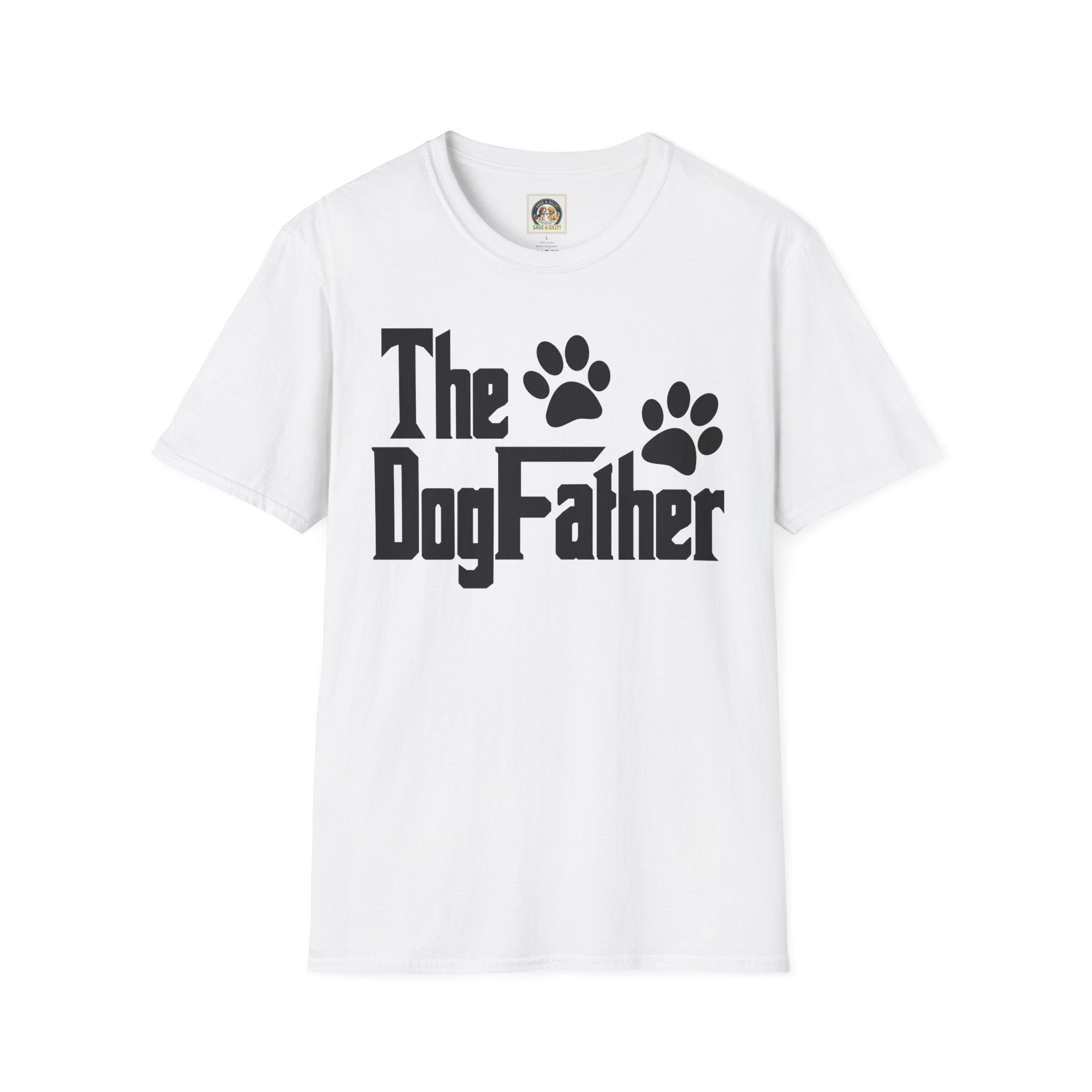 The DogFather T-Shirt — Funny Paw Print Dog Lover Tee