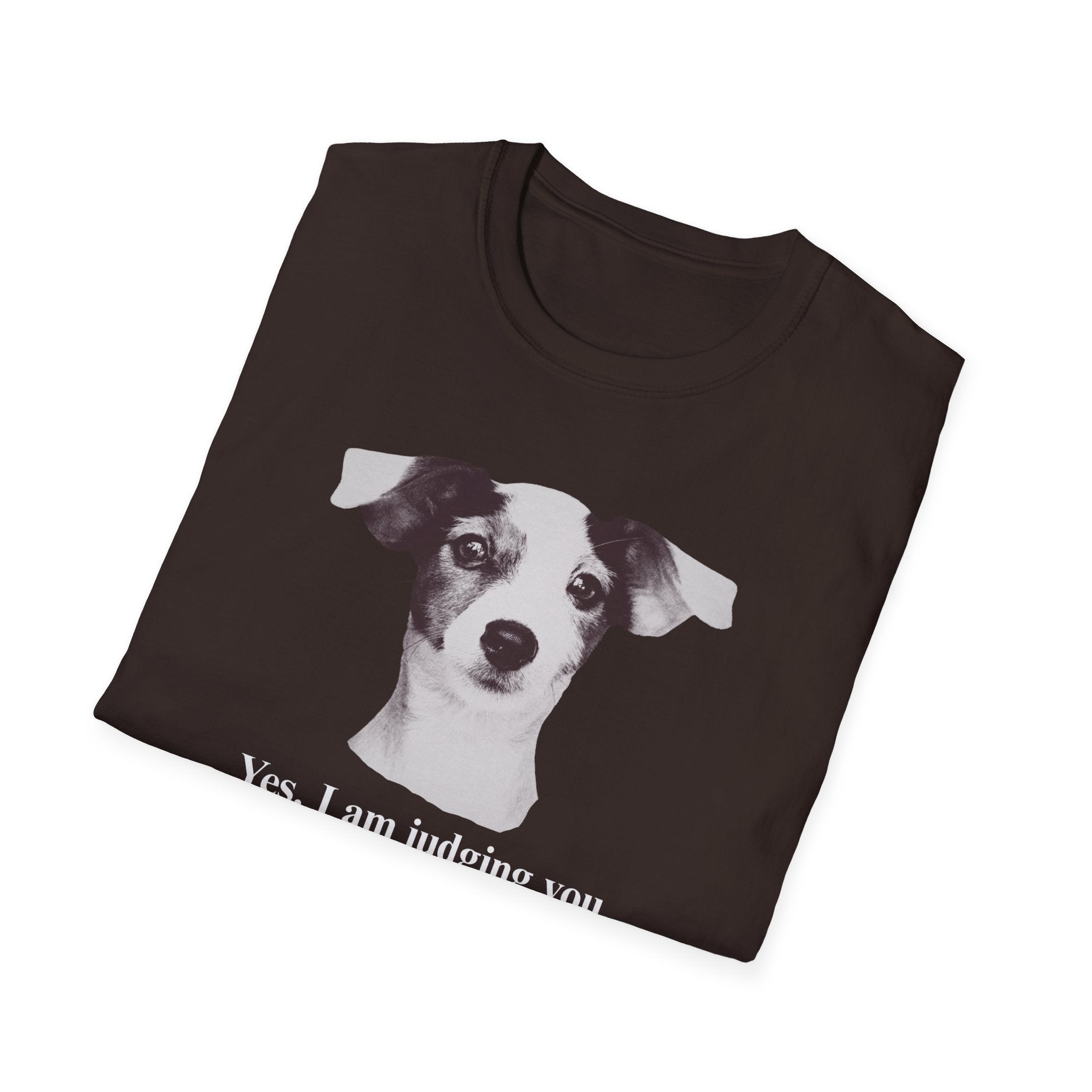 Jack Russell Terrier Graphic T-Shirt — "Yes, I'm Judging You."