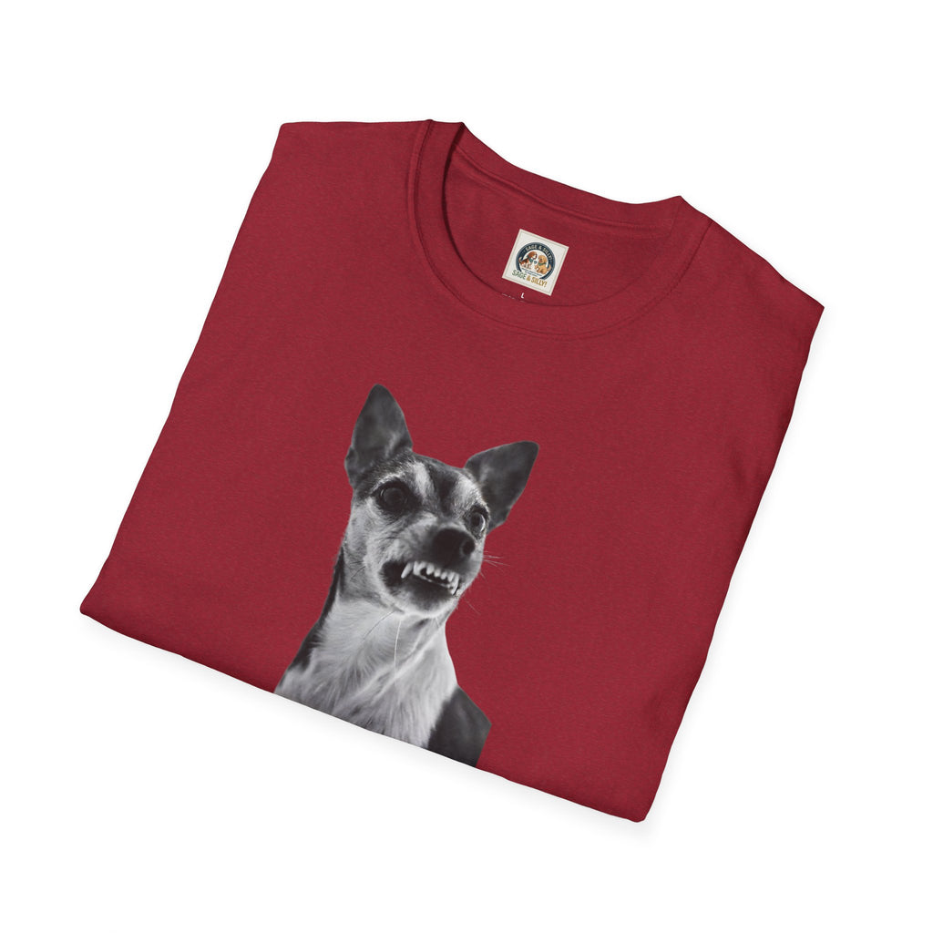 Angry Dog Graphic T-Shirt — "And?"