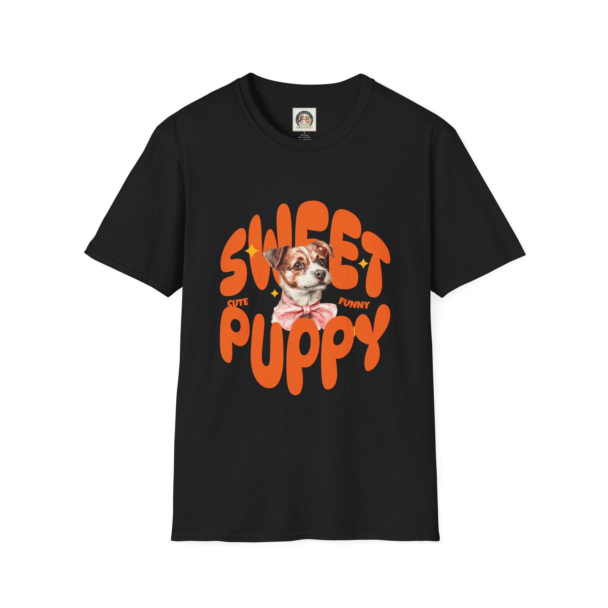 Sweet Puppy T-Shirt — Cute Retro Dog Graphic Tee