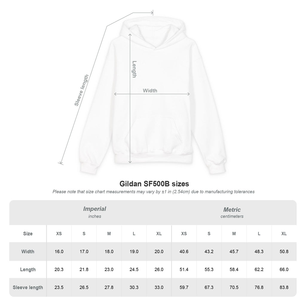 Youth Hoodie — Cute Cartoon Dog Design with "Oh No" Pocket Graphic