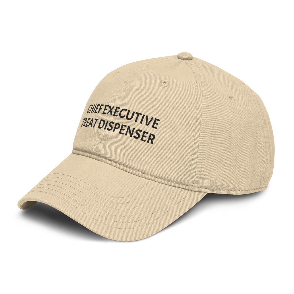 Chief Executive Treat Dispenser - funny Dog Lover Cap