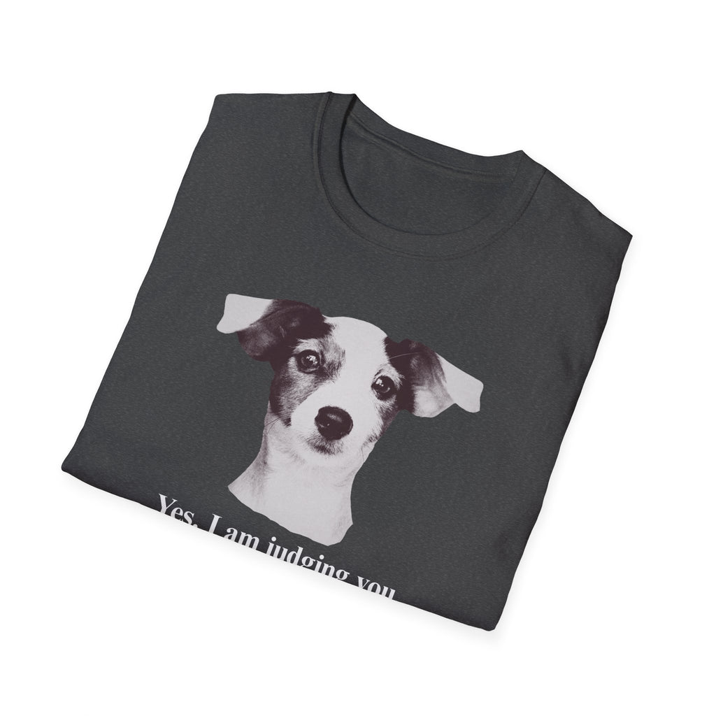 Jack Russell Terrier Graphic T-Shirt — "Yes, I'm Judging You."