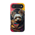 Yorkie Pocket Phone Case – Colorful Cute Yorkshire Terrier Protective Cover