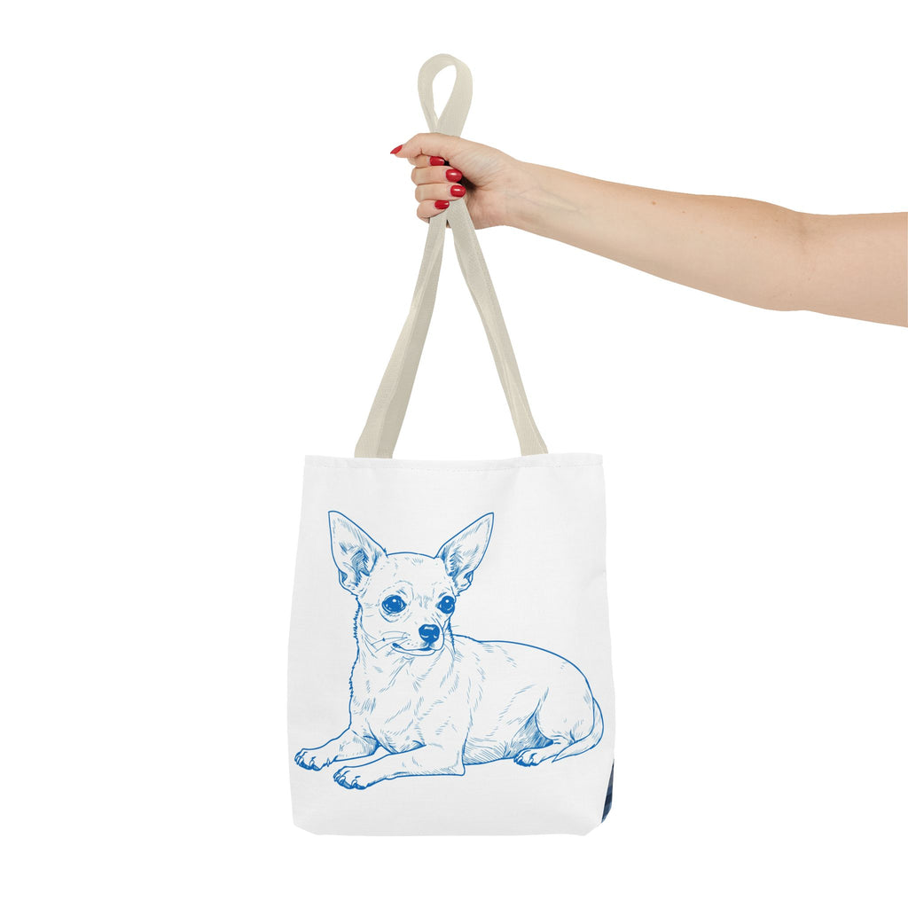 Chihuahua Dog Tote Bag — Cute Dog Lover Printed Tote