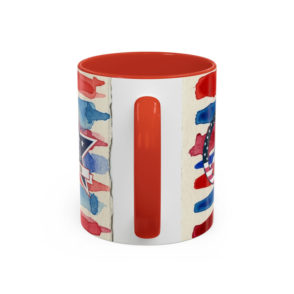 Independence Day Husky Coffee Mug — Happy 4th of July Patriotic Accent Mug (11/15oz)