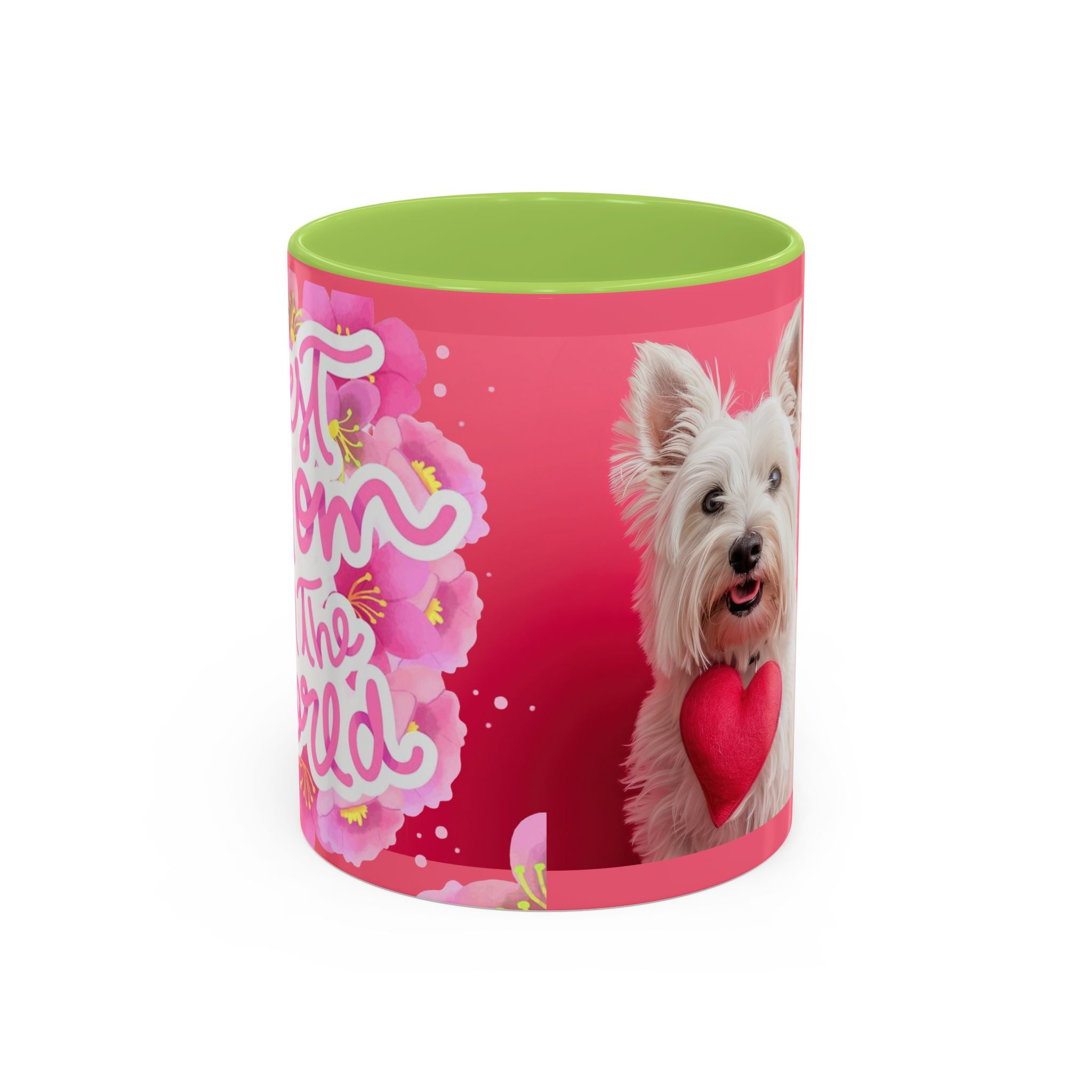 Westie Mother's Day Coffee Mug — Cute Dog Heart