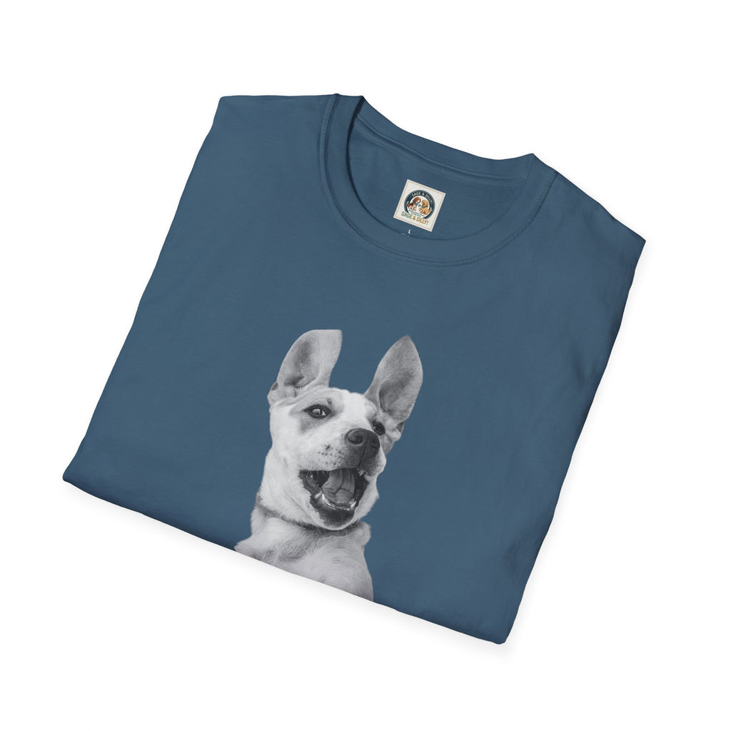 Laughing Dog Graphic T-Shirt — "Yes, I Am That Funny!"