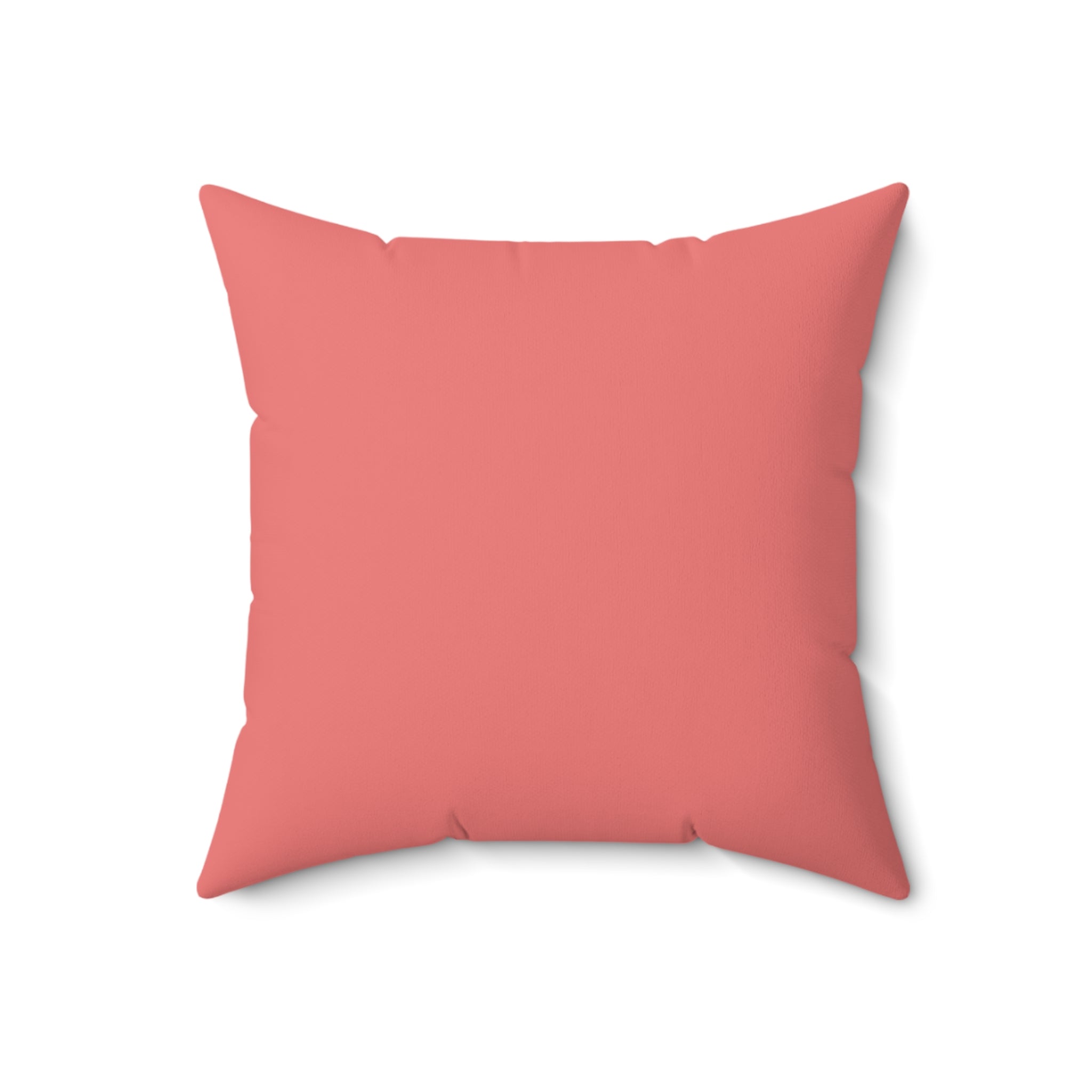Cavalier King Charles Spaniel Throw Pillow — Pink Striped Faux Suede | Dog Lover Gift