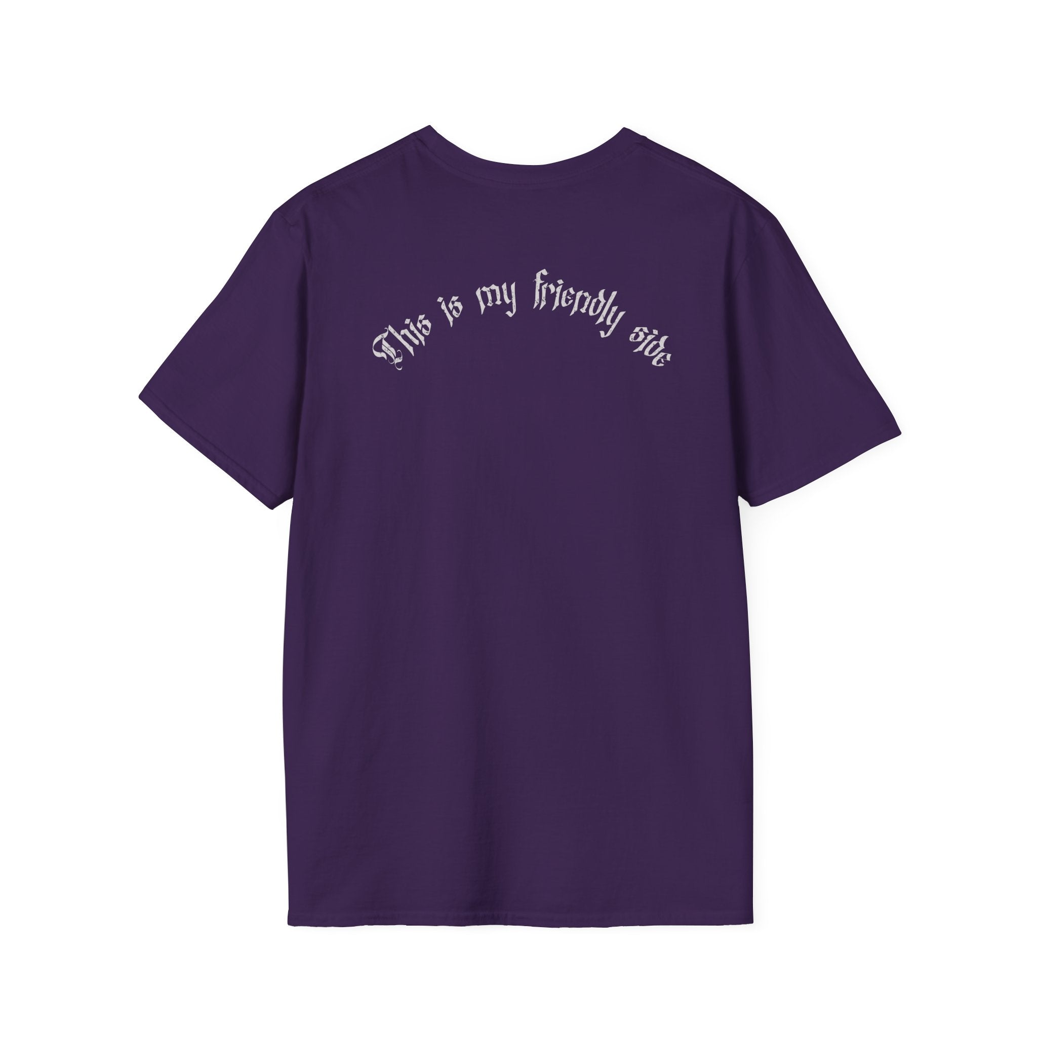 Angry Wolf Graphic T-Shirt — "This Is My Friendly Side"