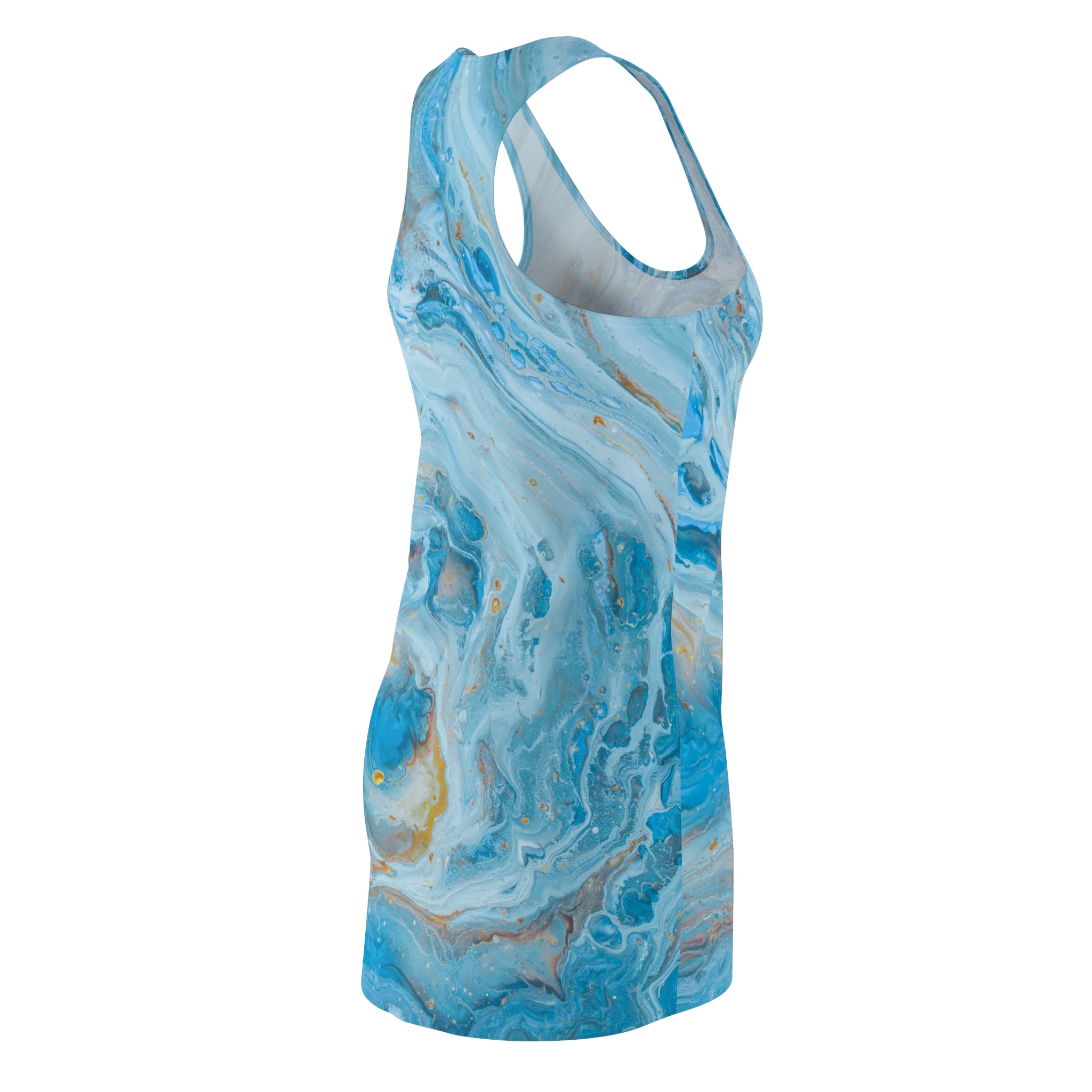 Women's AOP Racerback Dress — All-Over Print Sporty Fit