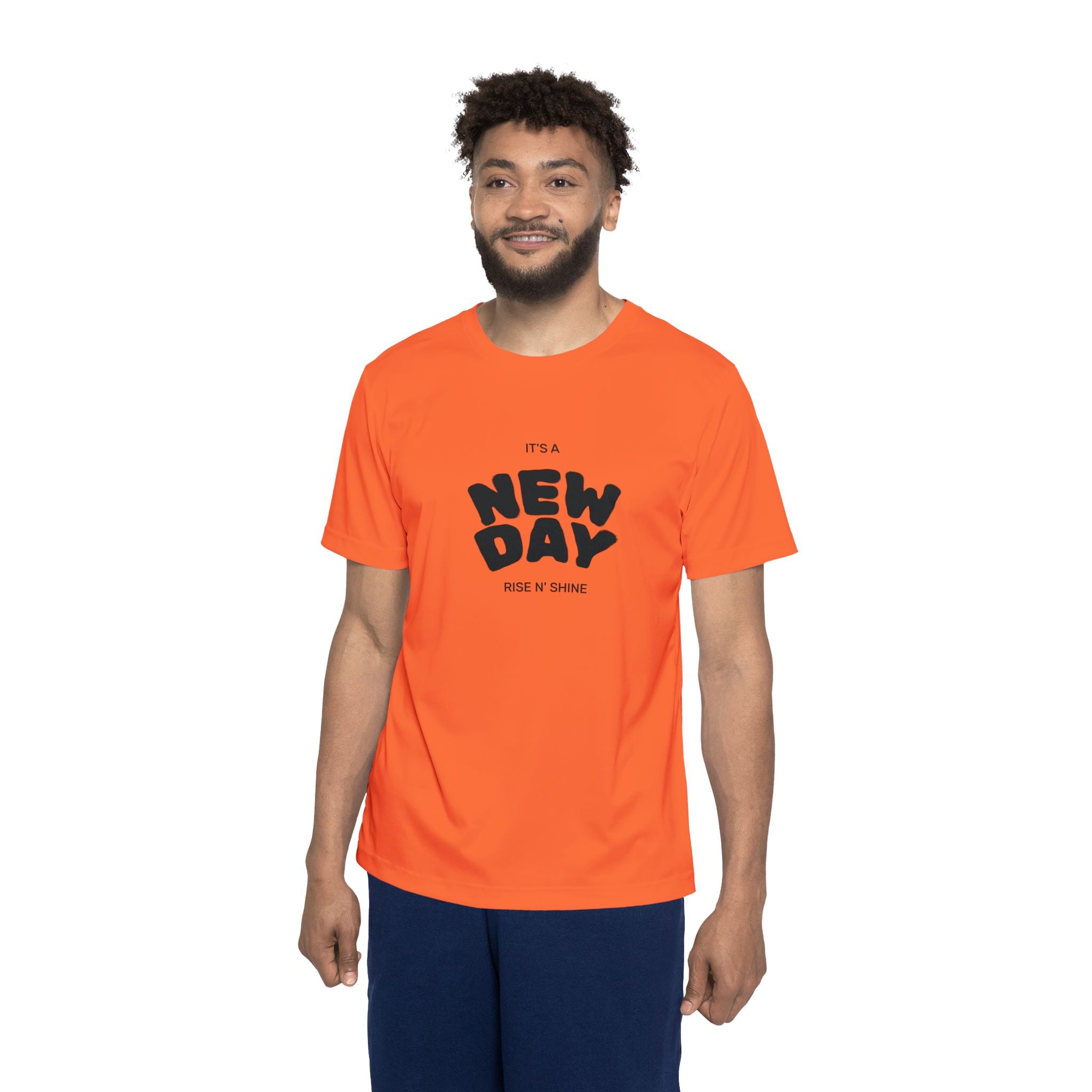 Wolf Beast Sports Jersey — "New Day" Motivational Athletic Tee