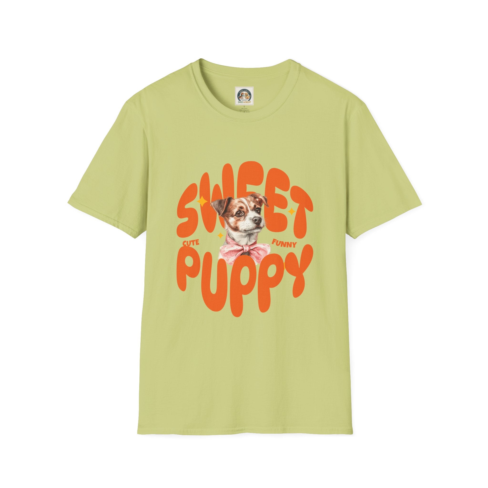 Sweet Puppy T-Shirt — Cute Retro Dog Graphic Tee