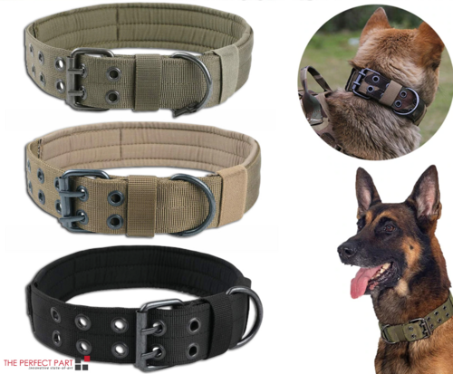Tactical Heavy Duty Dog Collar — Military Grade Nylon