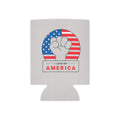 Patriotic Can Cooler — “I Love My America” & USA Dog Drink Holder