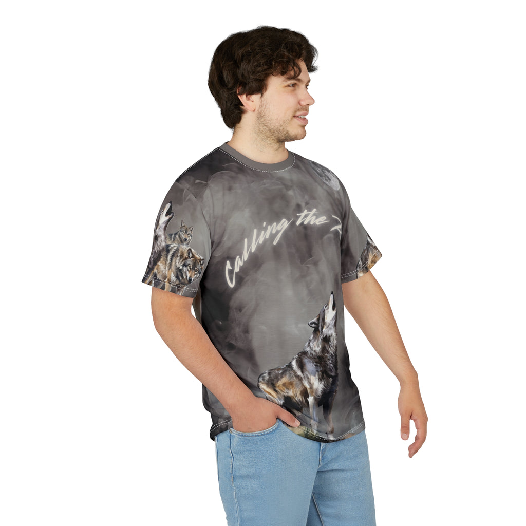 Calling The Pack – Wolves All-Over Print T-Shirt