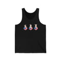 Patriotic French Bulldog Hearts Tank
