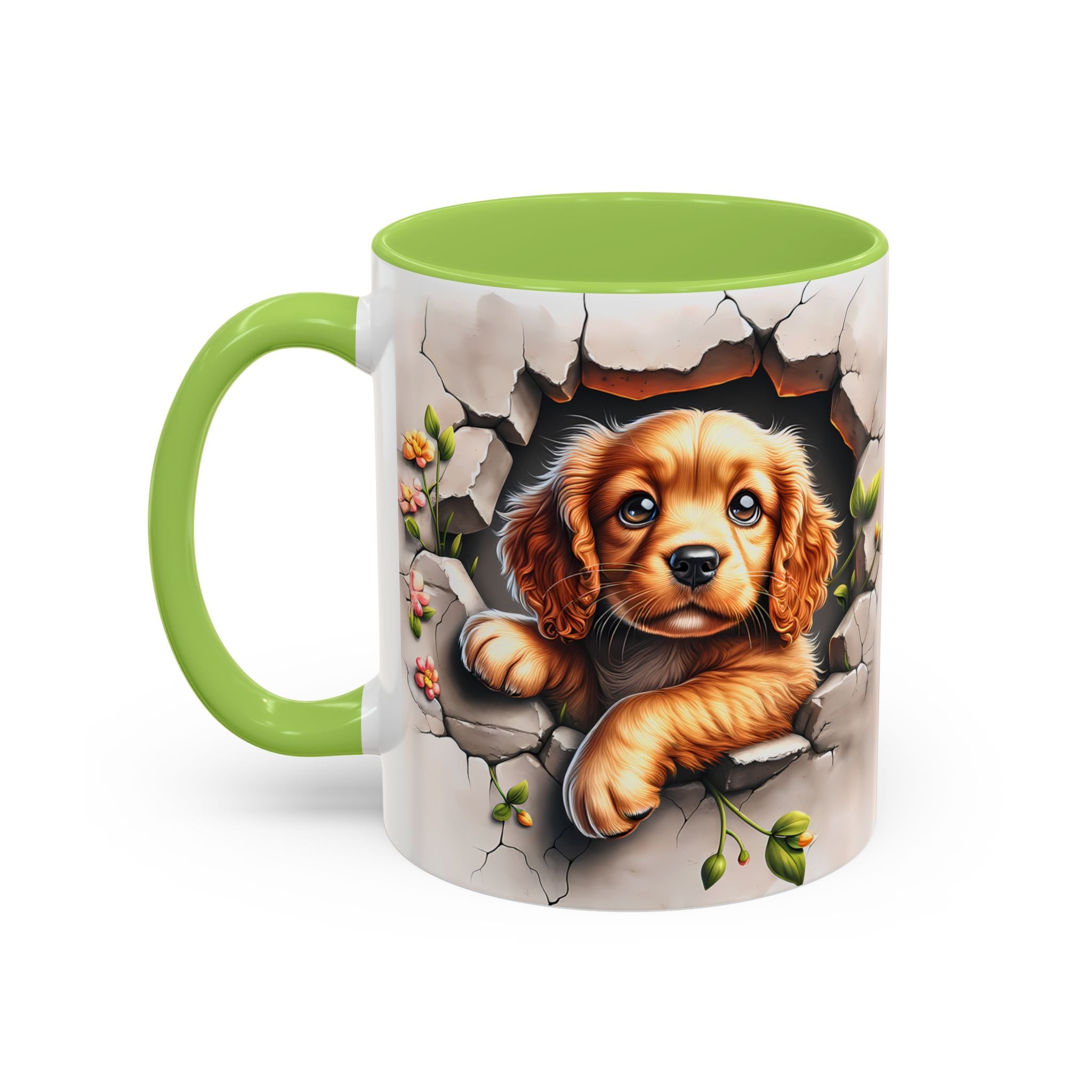 Cocker Spaniel Puppy Coffee Mug — Cute Accent Mug