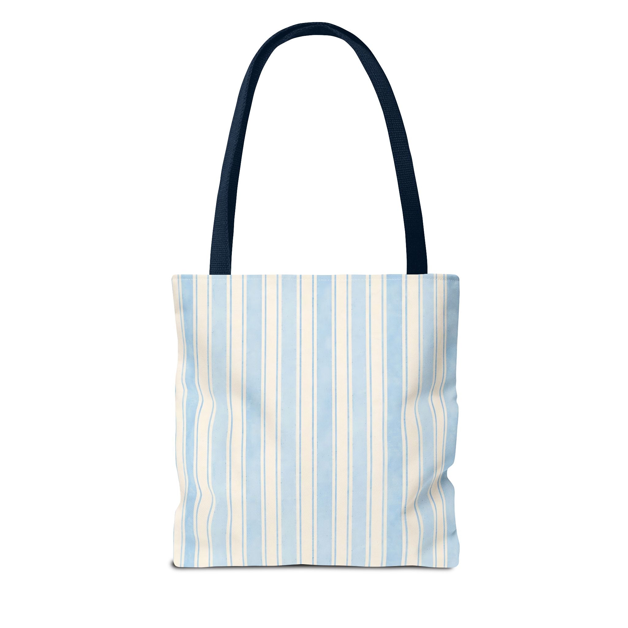 Miniature Schnauzer Tote Bag – "I Like Miniature Schnauzers and Maybe 3 People" Striped Canvas Tote