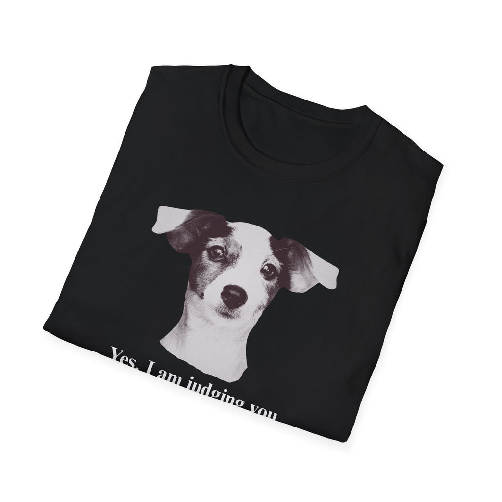 Jack Russell Terrier Graphic T-Shirt — "Yes, I'm Judging You."