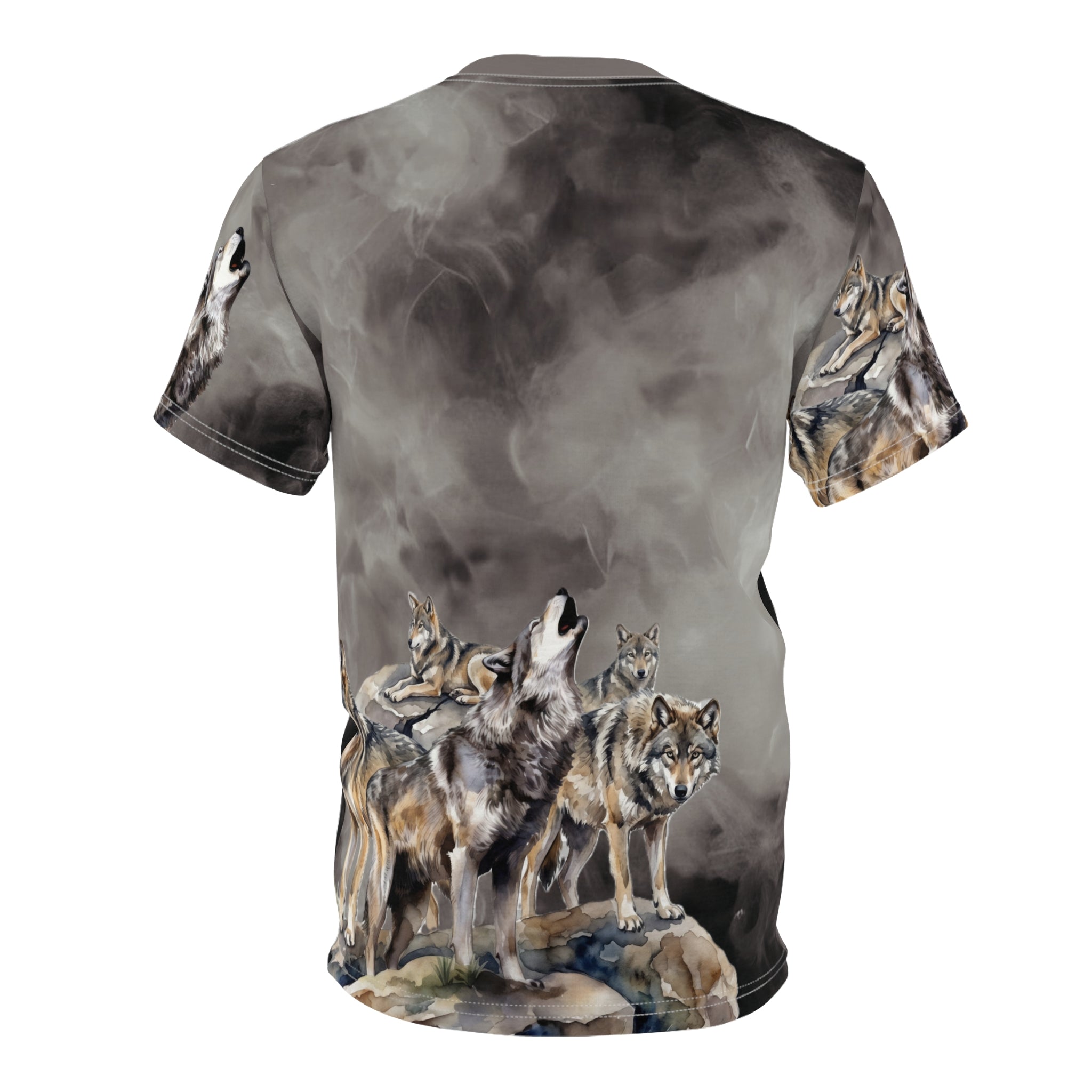 Calling The Pack – Wolves All-Over Print T-Shirt