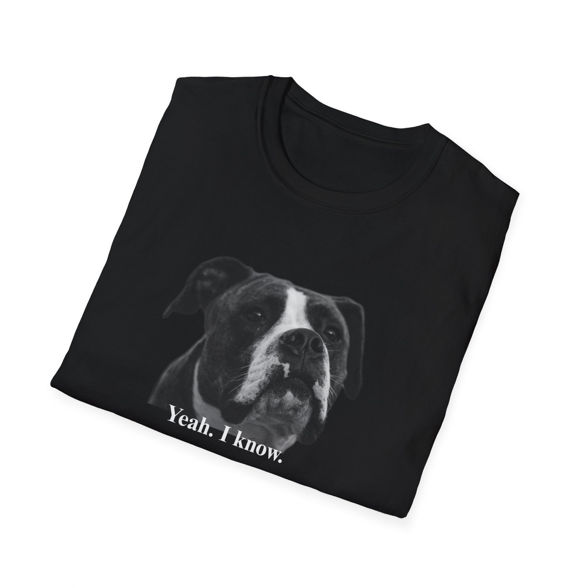 Boxer Graphic T-Shirt — "Yeah. I know."