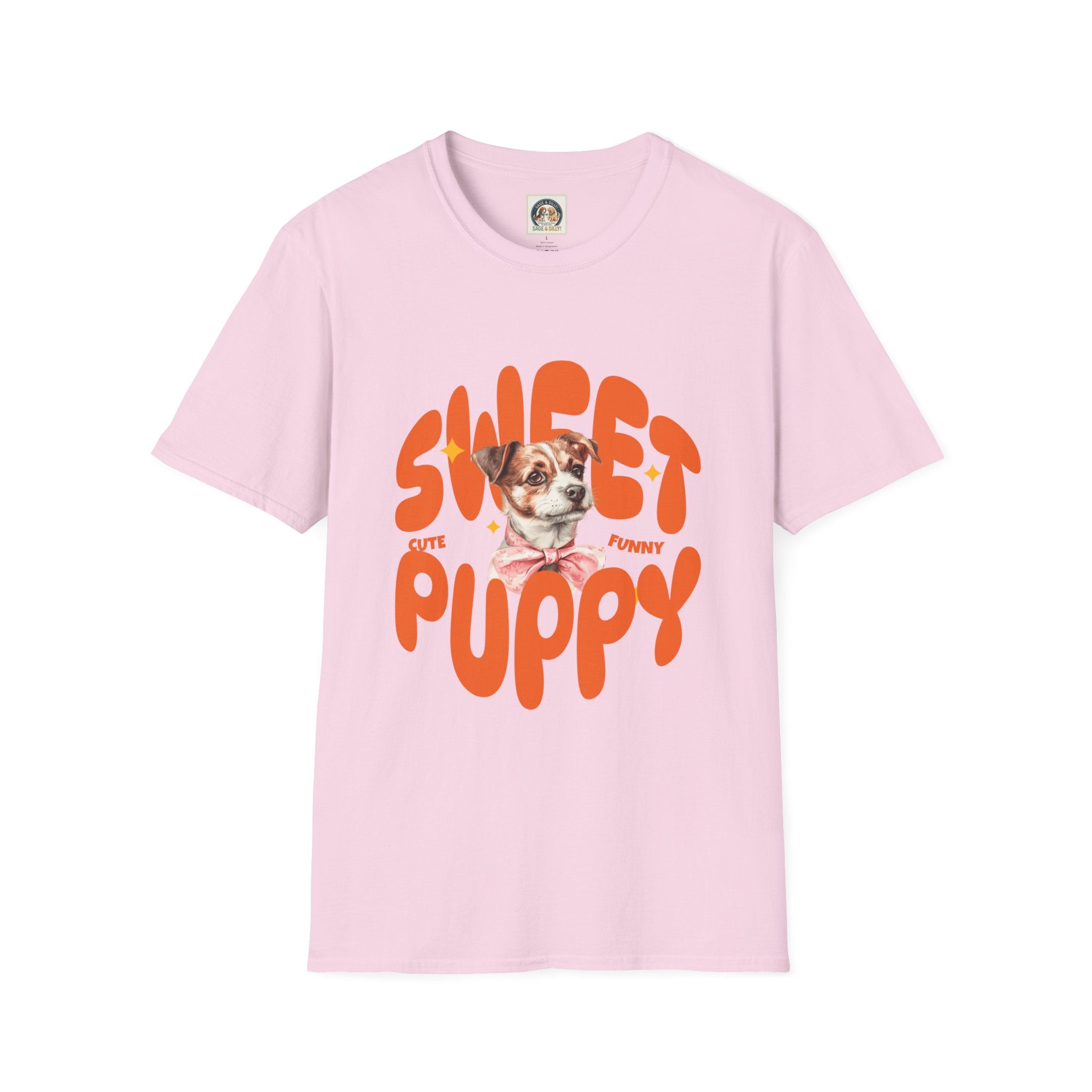 Sweet Puppy T-Shirt — Cute Retro Dog Graphic Tee