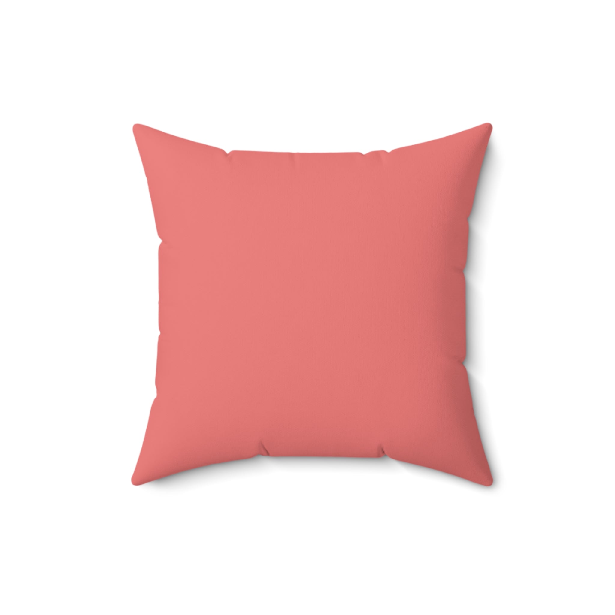 Cavalier King Charles Spaniel Throw Pillow — Pink Striped Faux Suede | Dog Lover Gift