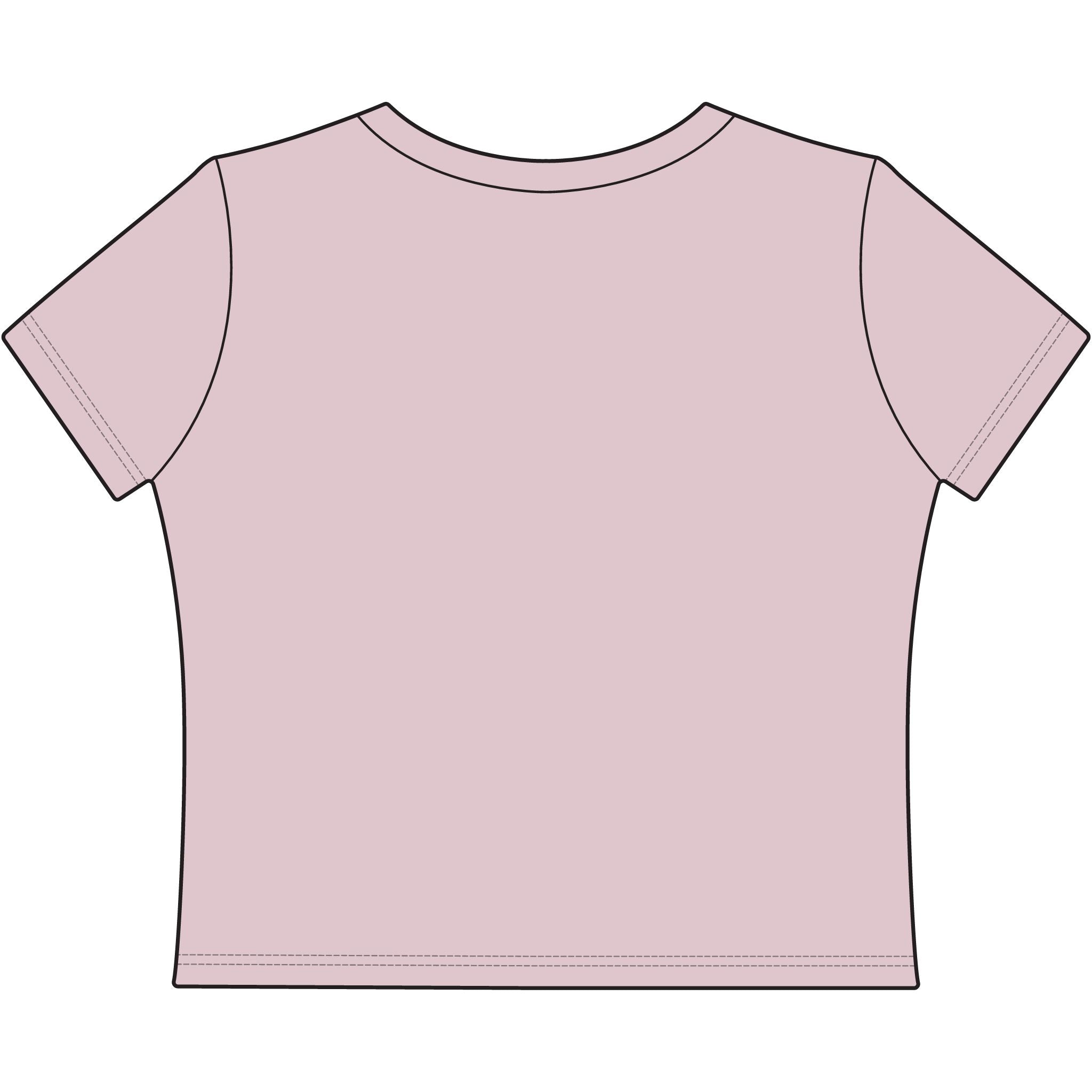 Coffee & Doxies Tee — "Coffee & Doxies, My Kind of Morning" Women's Baby Tee