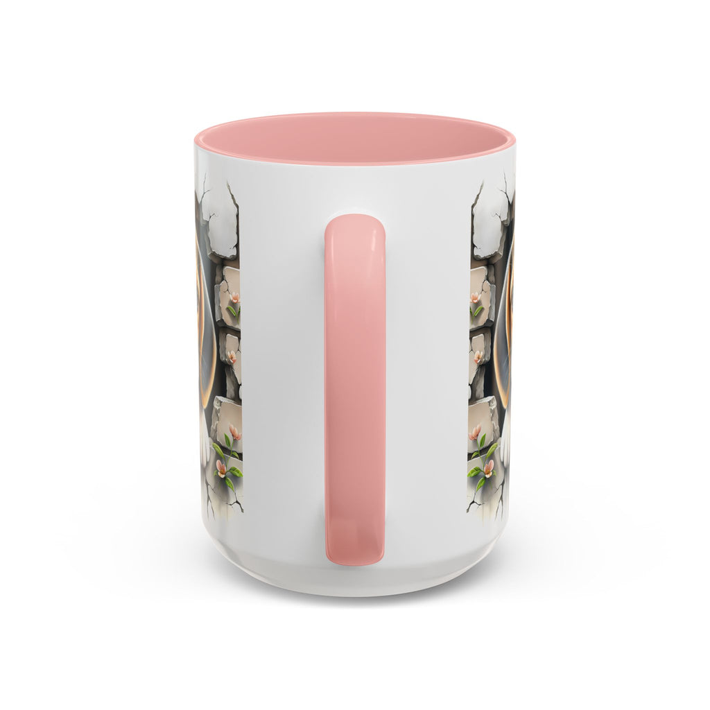 Beagle Puppy Peek Accent Coffee Mug – Cute Dog Gift (11/15 oz)