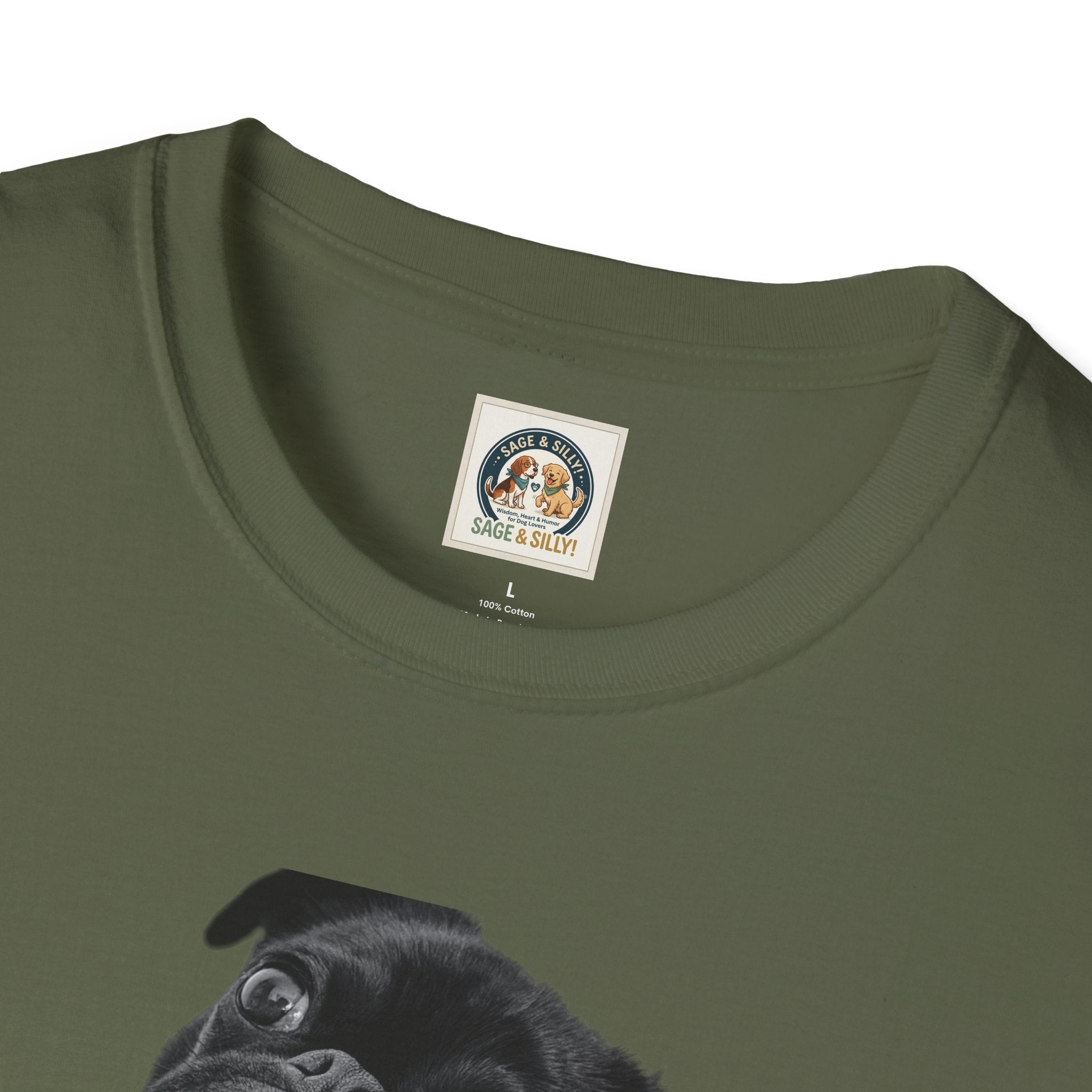 Pug Graphic T-Shirt — "I Know What You Did..."