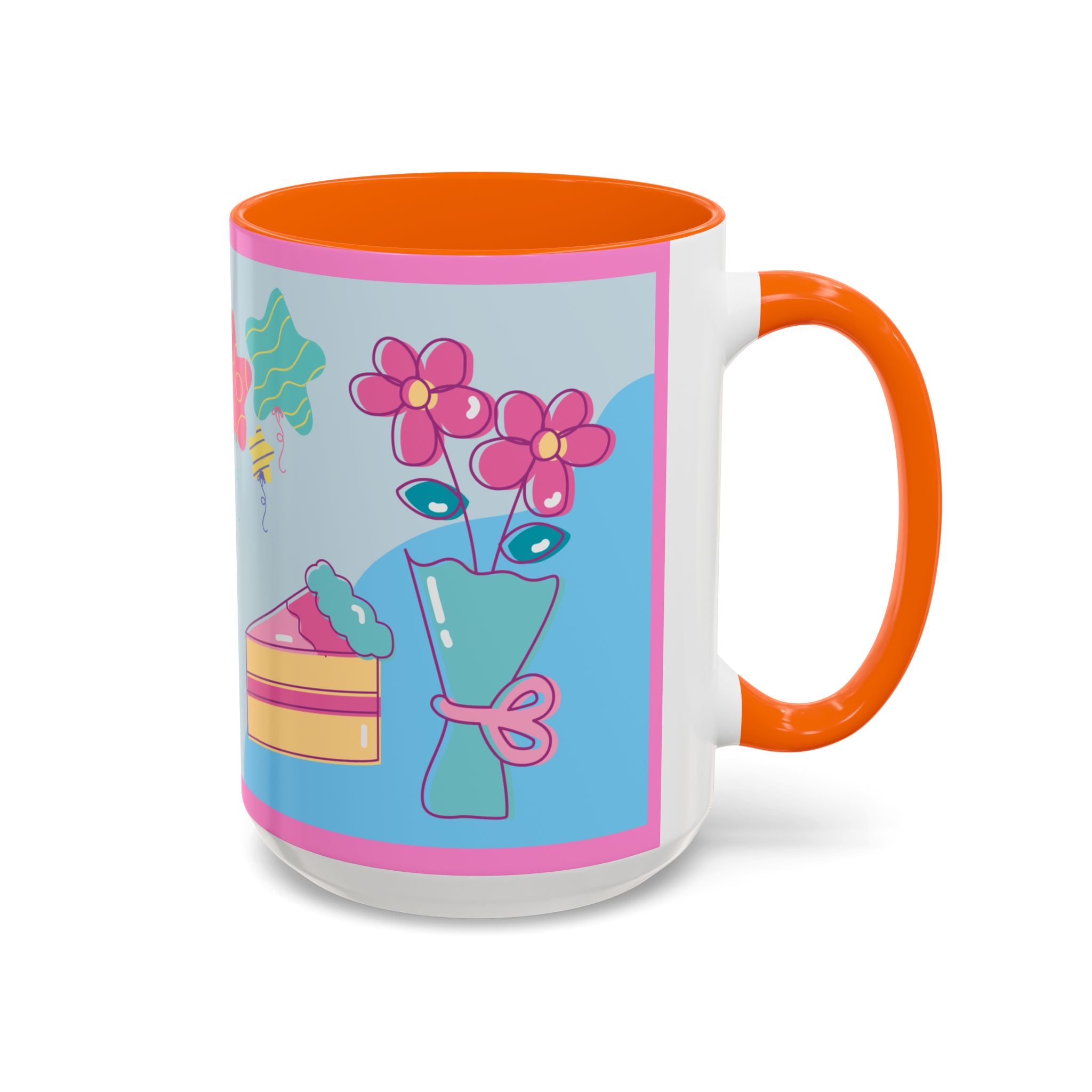 Father's Day Coffee Mug – Cute Dog on Scooter Design (11/15oz)