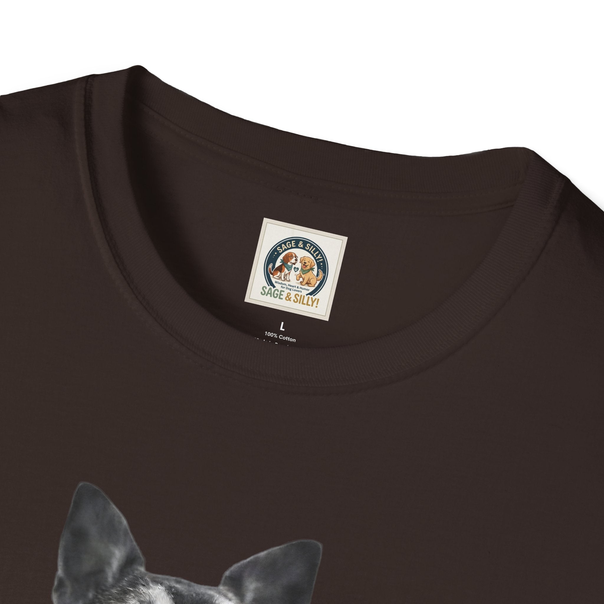 Angry Dog Graphic T-Shirt — "And?"