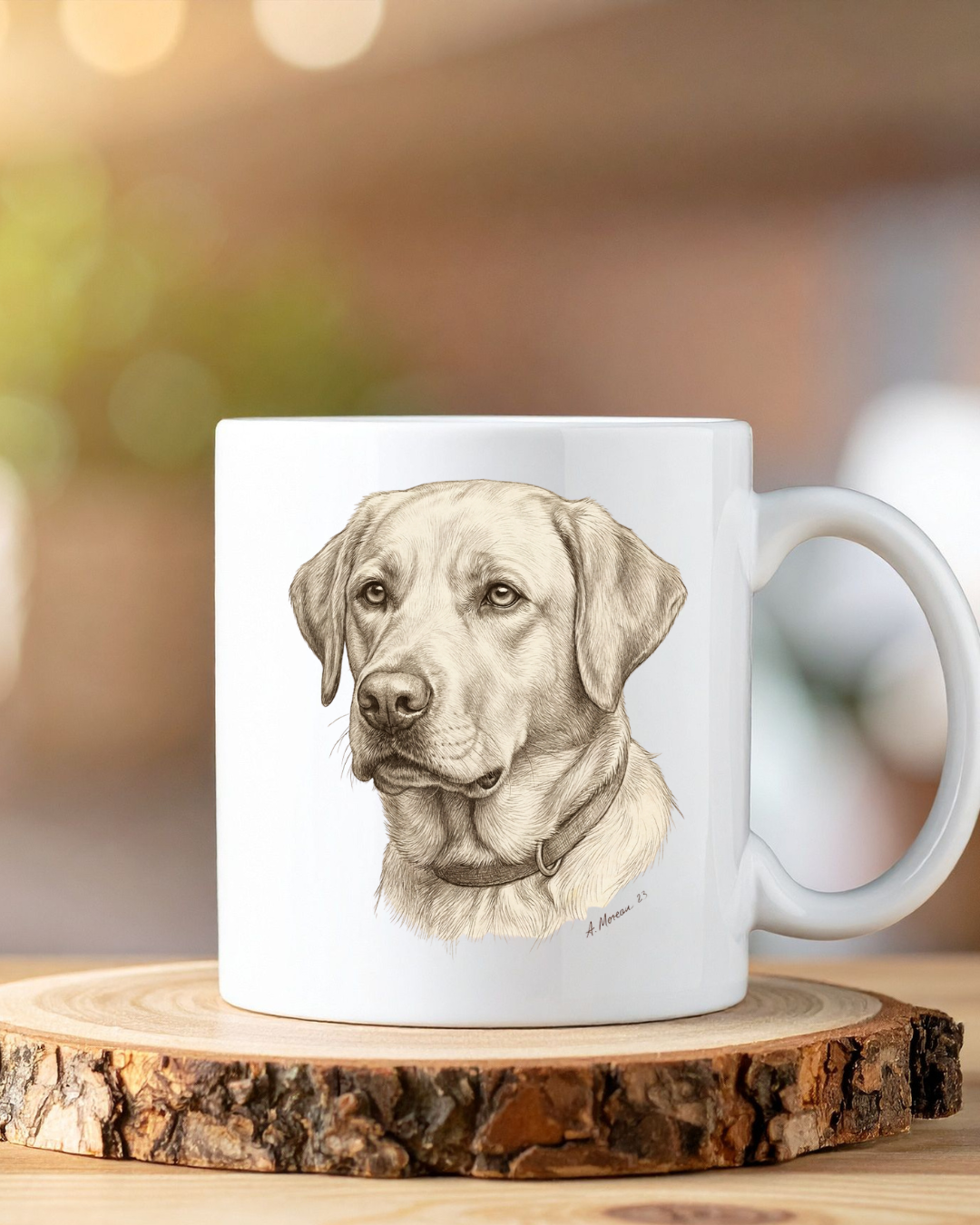 Labrador Pencil Portrait – Downloadable Wall Art