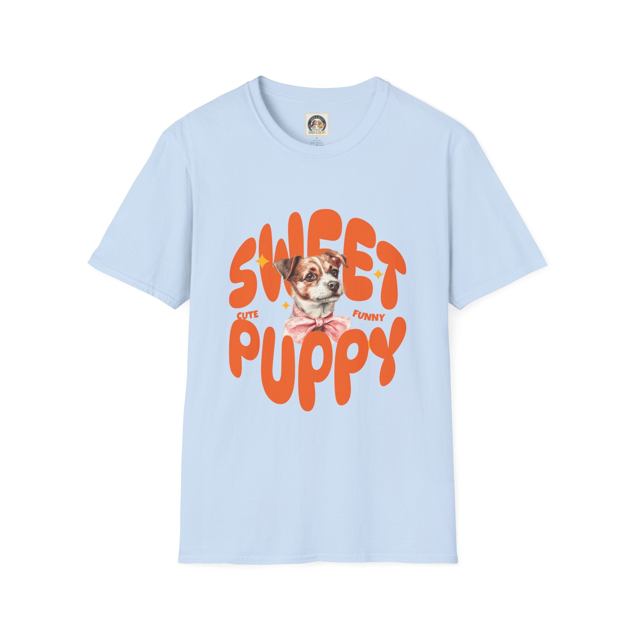 Sweet Puppy T-Shirt — Cute Retro Dog Graphic Tee