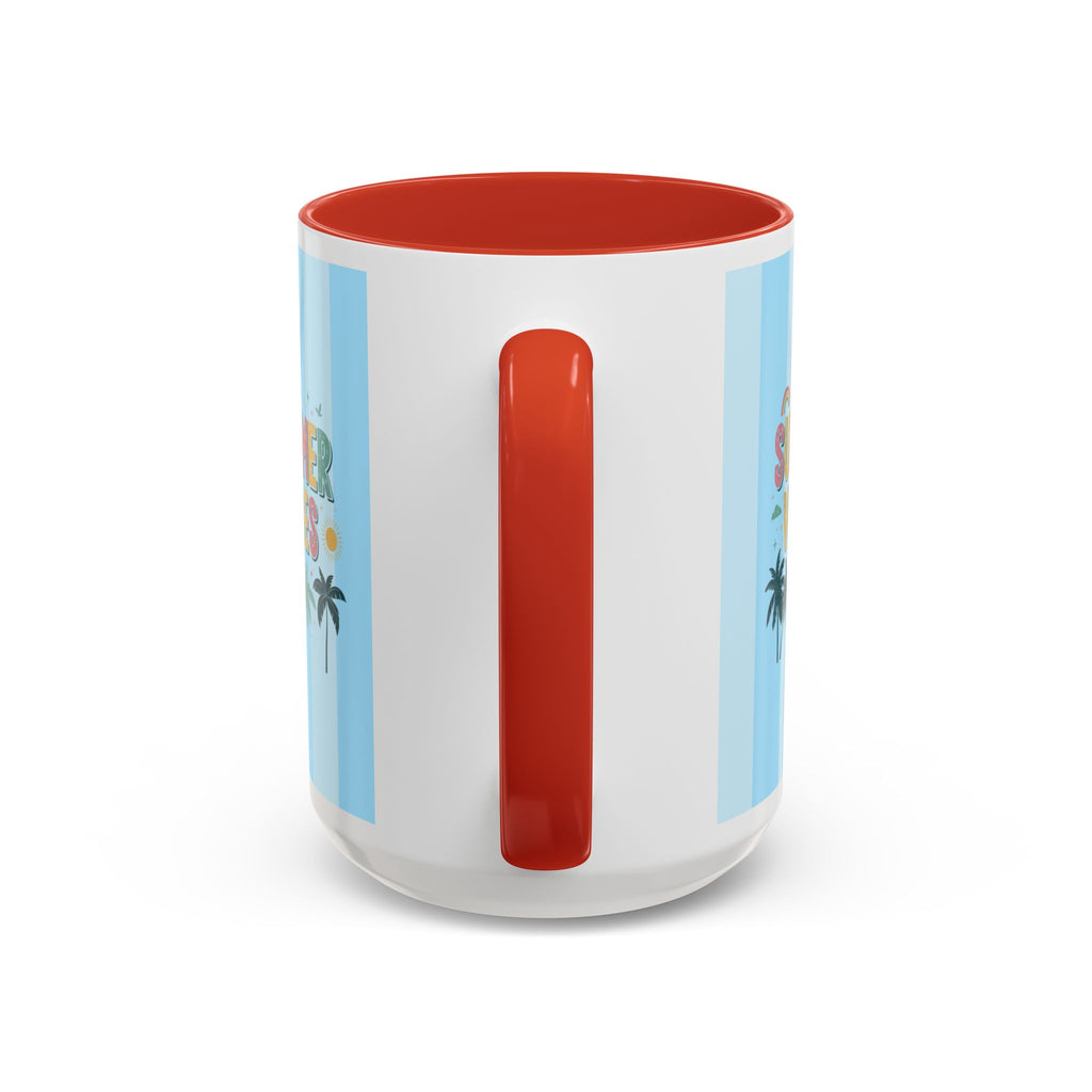 Summer Vibes Corgi Surf Coffee Mug — Cute Dog Lover Gift (11/15 oz)
