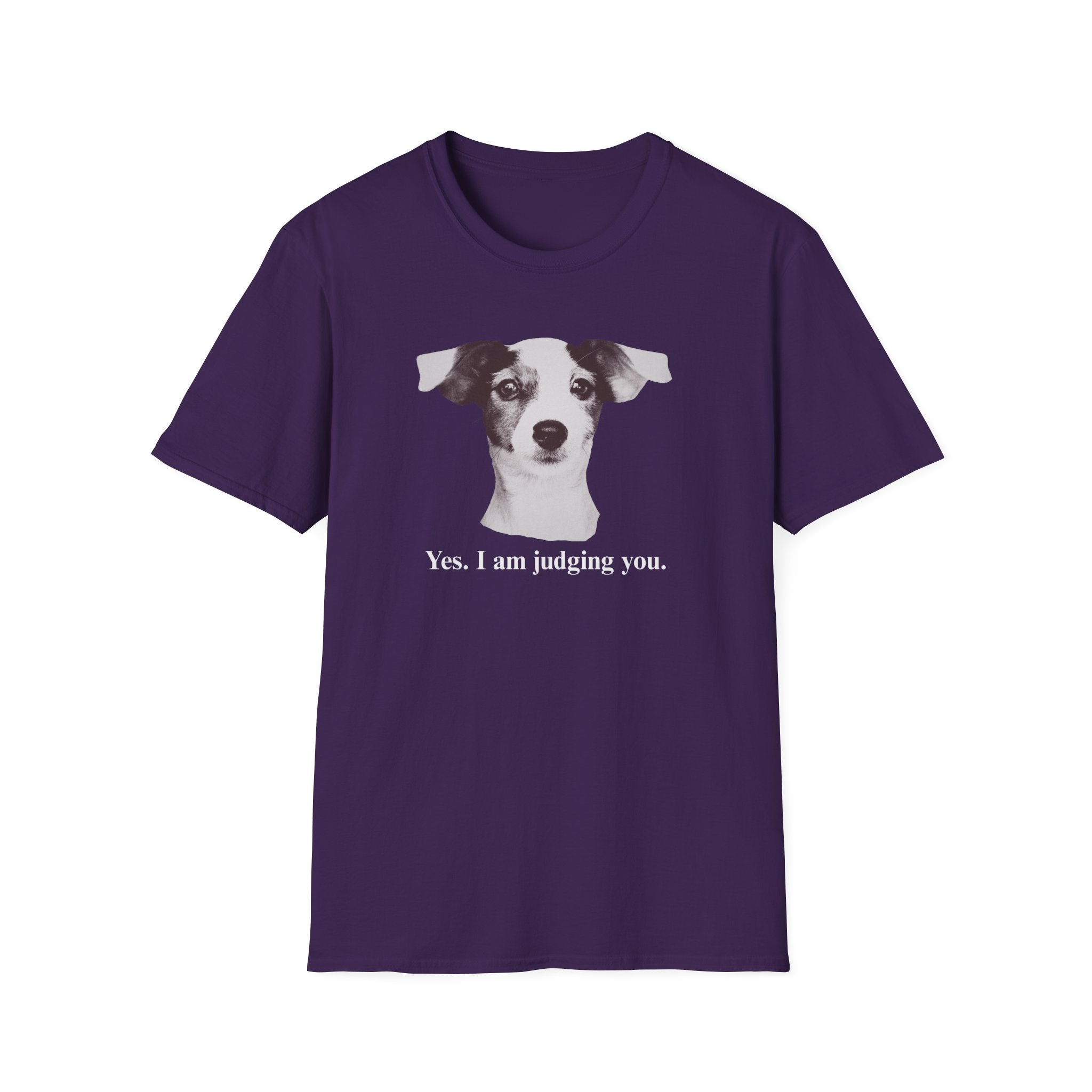 Jack Russell Terrier Graphic T-Shirt — "Yes, I'm Judging You."